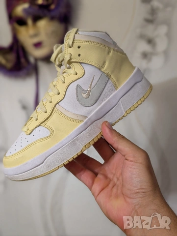 лимитирани маратонки Nike Dunk High Up "Citron Tint" номер 38 , снимка 7 - Маратонки - 55039084