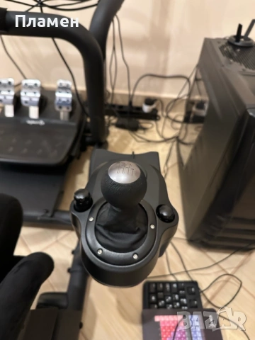 Logitech G29 , Волан , Педали и Скоростен лост за PC или PS, снимка 5 - Джойстици и геймпадове - 54754680