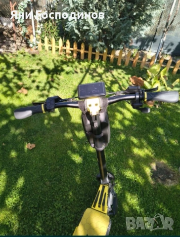 Ел тротинетка 2х1400w макс speed 55 км бартер за скутер до 50 куб с регистрация, снимка 5 - Мотоциклети и мототехника - 54233582