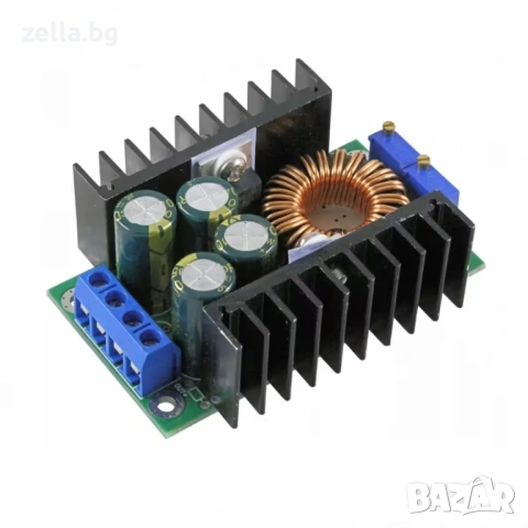 Регулируем DC-DC Step Down модул 5-40V 9A 95% – понижаващ преобразувател за LED и батерии 10104, снимка 4 - Друга електроника - 54657787