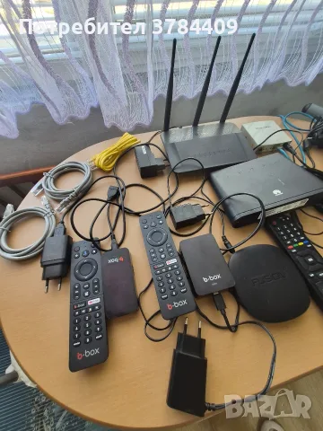 B.box TV пълен комплект за 3 телевшзора със два рутера, снимка 3 - Приемници и антени - 55621956