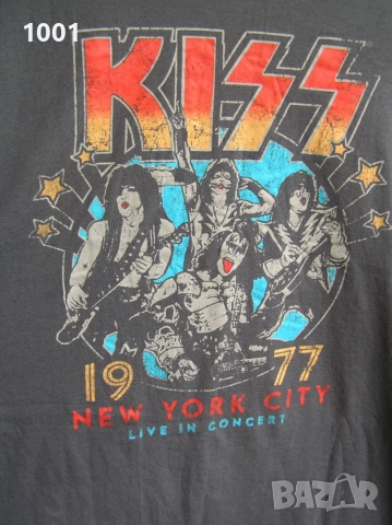 Фланела на групата Кис ( KISS ) live 1977