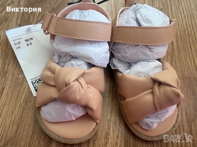 Нови сандали h&m, снимка 2 - Детски сандали и чехли - 54571230