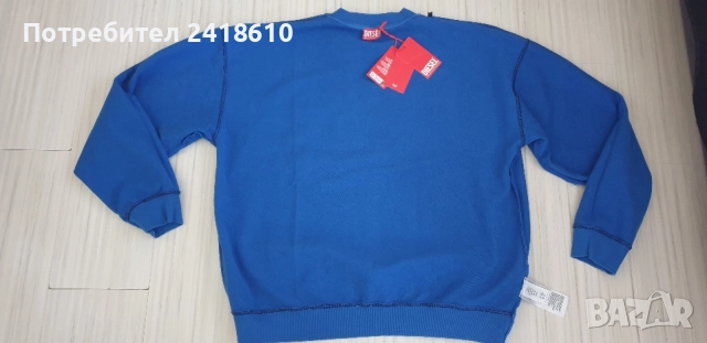 Diesel S - Boxt - N6 Loose Fit Cotton Mens Size XL НОВО! ОРИГИНАЛ! Мъжка Блуза!, снимка 5 - Блузи - 54976040