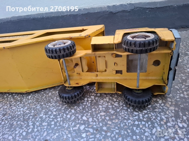 Винтидж метално камионче Тонка , снимка 10 - Колекции - 54331673