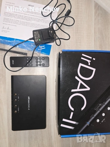 Arcam irDAC-II – Висок клас DAC / Усилвател за слушалки (Пълен комплект,, снимка 6 - Тонколони - 50758872