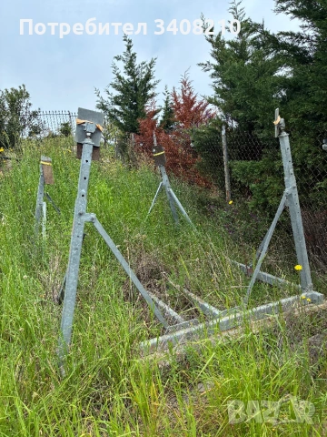 Професионална поцинкована платформа, стойка (килблок) за яхта