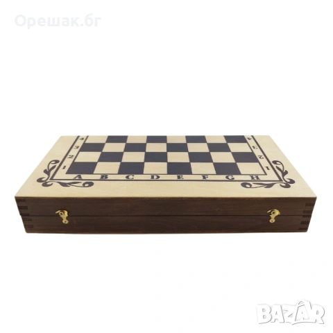 КУТИЯ ЗА ШАХ И ТАБЛА БУК СИТОПЕЧАТ 34/34