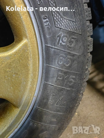Джанти Opel 15 цола 5х112, снимка 5 - Гуми и джанти - 55244125