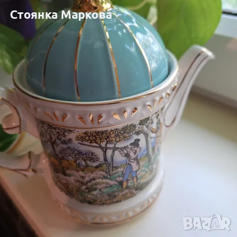 Колекционерски чайник от Англия-SADLER, снимка 2 - Декорация за дома - 55584784