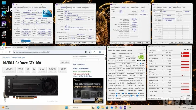 Apple Mac Pro 5.1 (Mid 2010) | 12-Core Xeon | 32GB ECC RAM | GTX 960 | Windows 11 Pro, снимка 8 - Работни компютри - 55652717