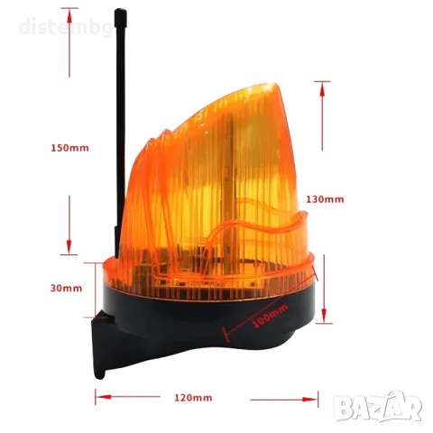 Сигнална лампа XL за автоматични системи, снимка 2 - Гаражни врати - 55291332