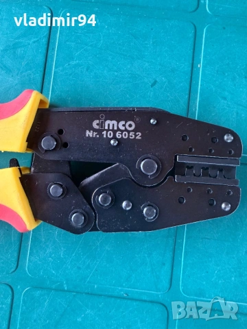 Cimco кримп клещи Solar, снимка 4 - Клещи - 54479725