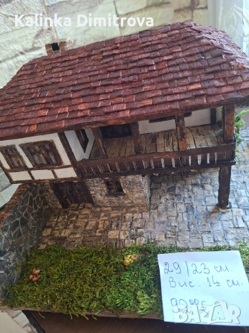 Макет на Възрожденска къща., снимка 6 - Декорация за дома - 54318241