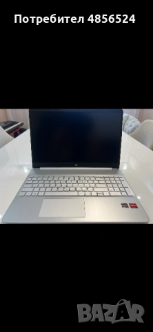 лаптоп HP 15s / 15.6" / AMD Ryzen 7 5700U / 16GB RAM / [512GB] SSD / Win 11