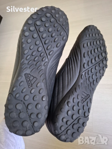 Черни футболни обувки / стоножки Адидас/ Adidas PREDATOR Traxion, номер 45.5, снимка 10 - Футбол - 54568512