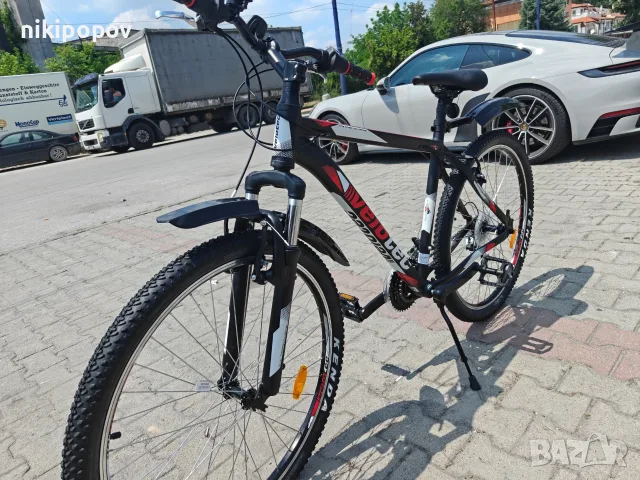PA Алуминиев велосипед 27.5" PRO черен/червен, снимка 7 - Велосипеди - 55553505