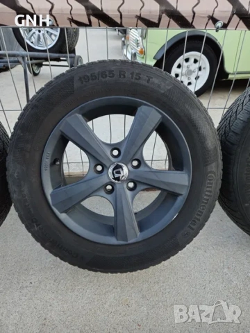 Джанти Diewe 15 цола , 5х112 , 6.5j ,et45 195/65/15 Vw Audi Seat Skoda, снимка 3 - Гуми и джанти - 54527742