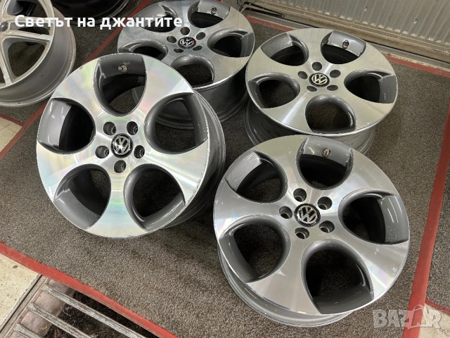 Джанти 18 Цола 5х112 VW Golf 5 6 7 GTI Caddy Touaran Original , снимка 2 - Гуми и джанти - 54632739