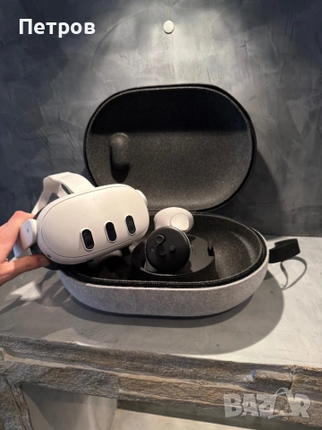 КАТО ЧИСТО НОВИ Meta Quest 3 512 GB VR очила + контролери и кейс, снимка 5 - Други игри и конзоли - 54228035