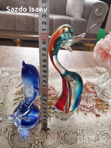 стъклени фигури , снимка 6 - Статуетки - 55033087