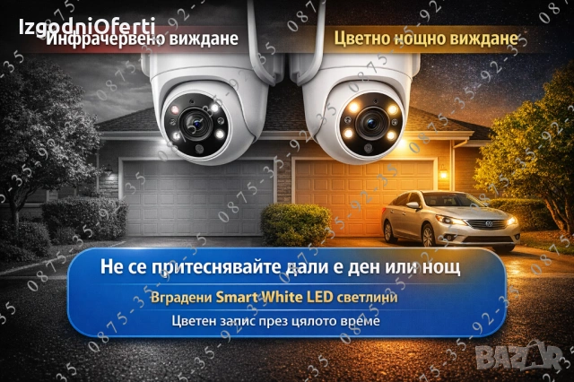 Приложение ICSEE. 8MegaPixel ULTRA HD Куполна камера WiFi и LAN връзка. С включен 12V Адаптер, снимка 7 - IP камери - 49521943