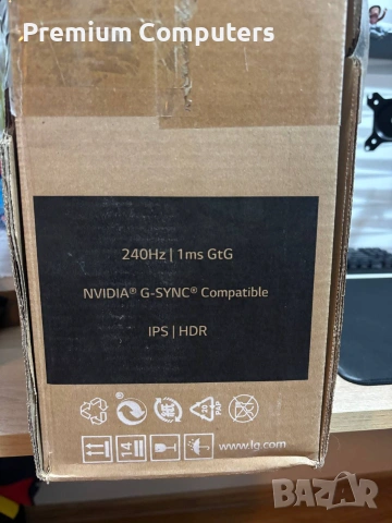 Геймърски Монитор LG UltraGear 27" 240hz QHD/WQHD, снимка 12 - Монитори - 55192877