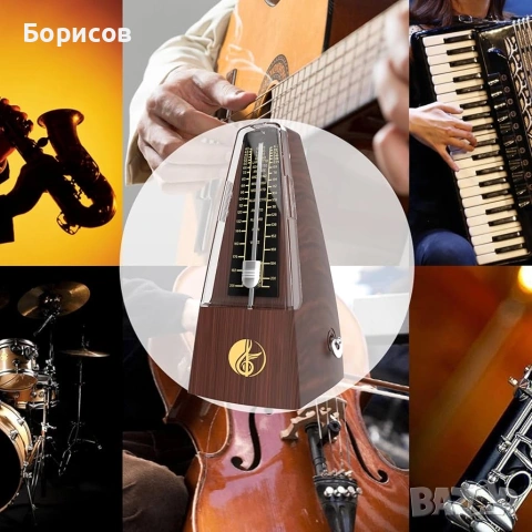 МЕХАНИЧЕН МЕТРОНОМ - AUPHY A-350, снимка 3 - Други - 55228705