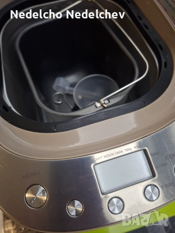 Хлебопекарна Delimano, използвана, в оригинална опаковка, снимка 4 - Хлебопекарни - 54103952