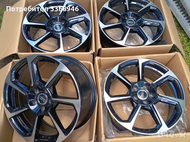 Комплект Нови Джанти Ауди Audi 18" 5x112 A3 A4 A6 A8 Q3 Q5 5х112, снимка 2 - Гуми и джанти - 54801025