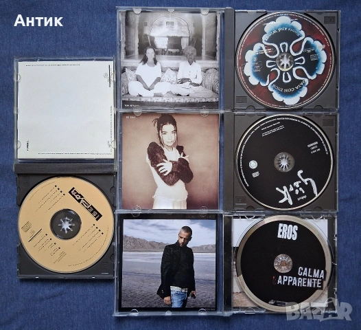 Лот CD Дискове Bjork Jon Secada Eros Ramazzotti Vaya Condios, снимка 3 - CD дискове - 54491939