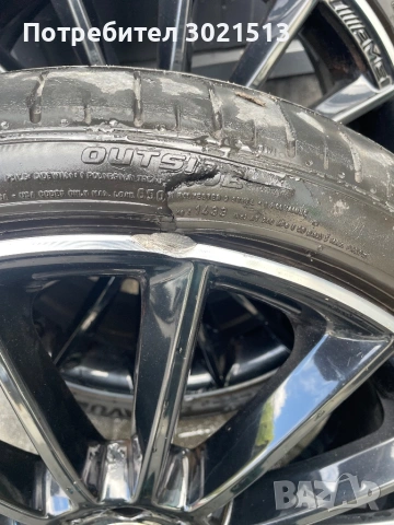Mercedes CLA 19ки ET45, 7,5J AMG 3 броя Джанти 2 броя гуми , снимка 8 - Гуми и джанти - 54778731