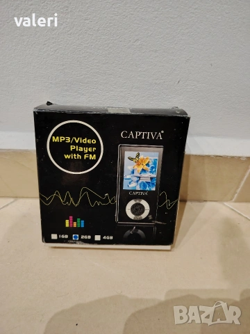 Mp3 player, Captiva, video player, техника, музика, mp3 video player