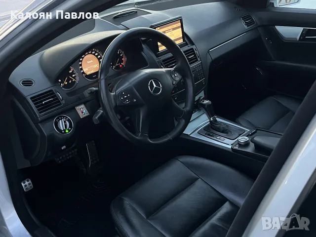 Mercedes-Benz C350/Бензин-Газ/NAVI/Подгрев/Двойна панорама, снимка 10 - Автомобили и джипове - 55374850