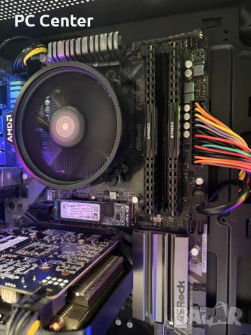 Геймърски компютър AMD Ryzen 5 2600, GTX 1660 Ti 6GB, 16GB ram, снимка 4 - Геймърски - 55322353