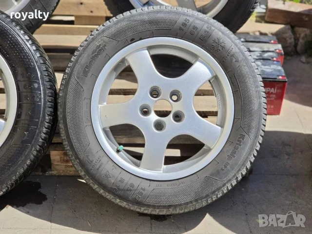 5х100 15 Джанти VW Golf 4 Skoda Fabia Seat Ет 35 J 6.5 ЦО 57.1 СЪС ВТУЛКА 195 65 15 подарък гуми  Бе, снимка 3 - Аксесоари и консумативи - 54375510