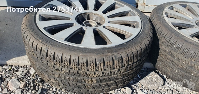 2броя 18цолови джанти с гуми за VW,AUDI