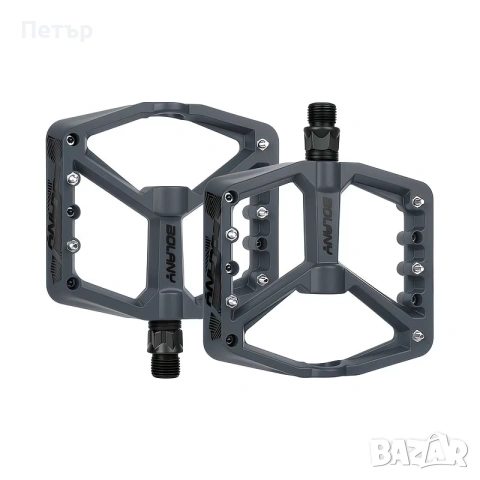 MTB педали с платформа за велосипед/колело flat с пинове супер леки