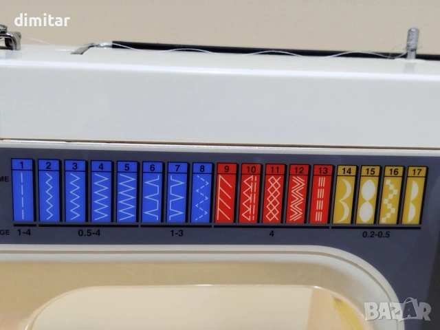 Метална шевна машина NECCHI 559, снимка 4 - Шевни машини - 54262718