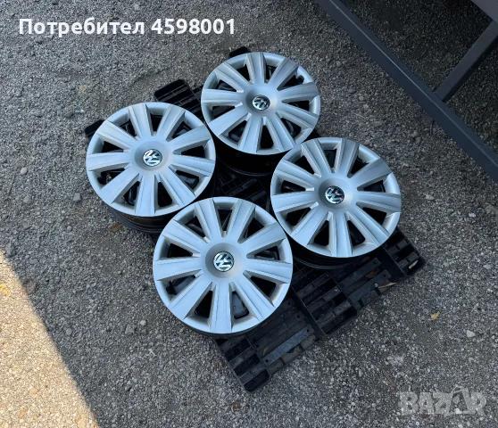 4бр.СТРУКТУРНИ Джанти 16цола 5x112 ET50+ТАСОВЕ за Vw,Skoda,Seat,Audi, снимка 13 - Гуми и джанти - 55596110