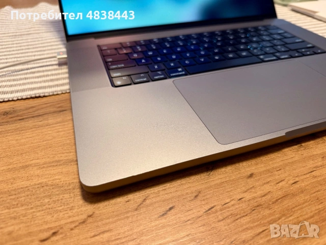 Apple MacBook Pro M1 - 2021 - 32GB RAM - 1TB SSD, снимка 8 - Лаптопи за дома - 54694857