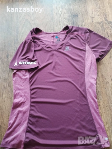 SALOMON - страхотна дамска тениска КАТО НОВА M , снимка 3 - Тениски - 55268937