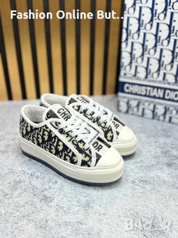 Дамски кецове Dior, снимка 4 - Кецове - 55237384