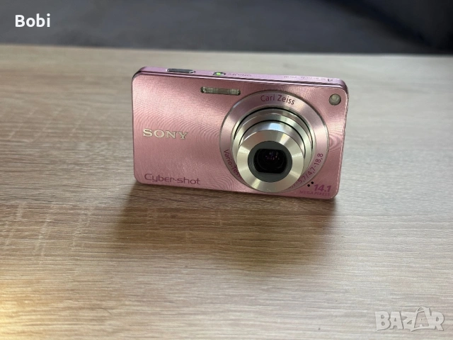 Sony Cyber-shot DSC-W350 – Pink, снимка 11 - Фотоапарати - 54430566