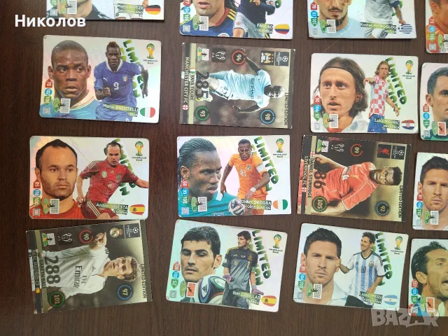 Продавам PANINI Trading cards, снимка 17 - Колекции - 55482107