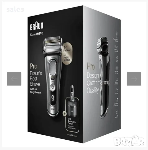 Самобръсначка Braun Series 9 Pro (9465cc), снимка 2 - Електрически самобръсначки - 55494612