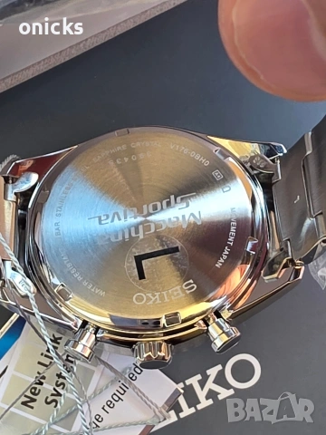 Seiko SSC801P1 Macchina Sportiva Solar, снимка 5 - Мъжки - 55280112
