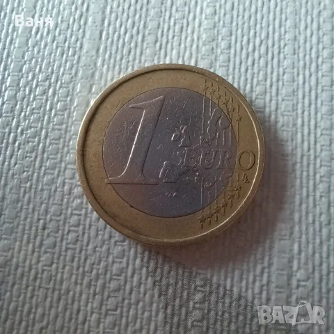 Рядка Португалска монета от 1€ 2002 г., снимка 2 - Колекции - 55333223