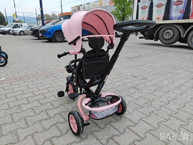 BYOX Детска триколка EXPLORE розов, снимка 9 - Други - 54493752