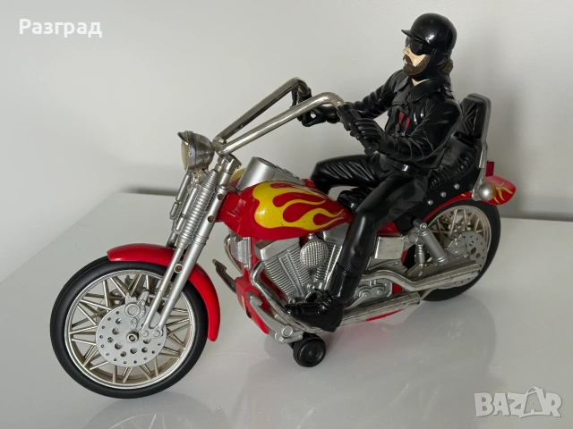 Играчка мотоциклет Dickie Toys American Rider Chopper, снимка 5 - Колекции - 55155580